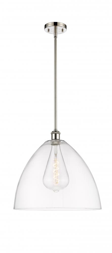 Bristol - 1 Light - 16 inch - Polished Nickel - Pendant