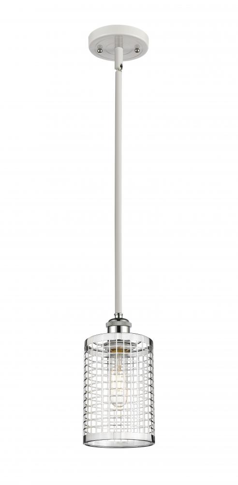 Nestbrook - 1 Light - 5 inch - White Polished Chrome - Mini Pendant