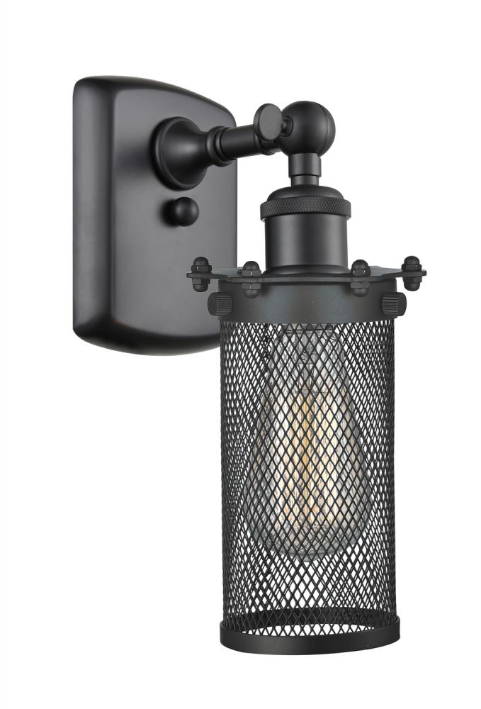 Bleecker - 1 Light - 4 inch - Matte Black - Sconce