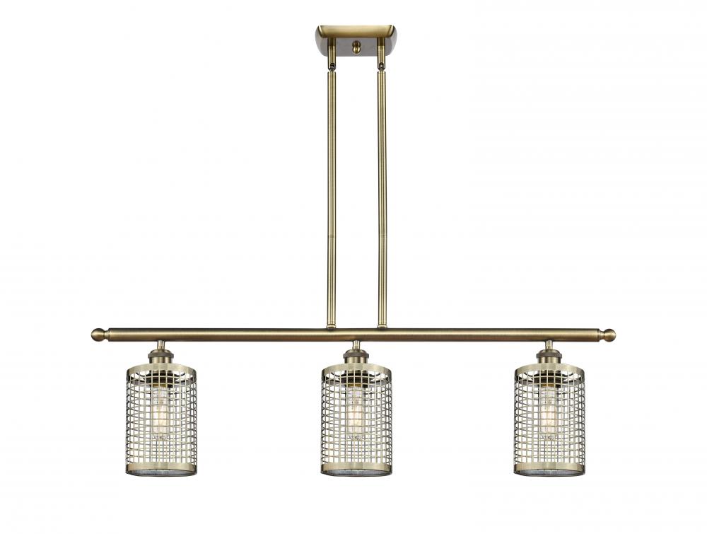 Nestbrook - 3 Light - 36 inch - Antique Brass - Multi Pendant