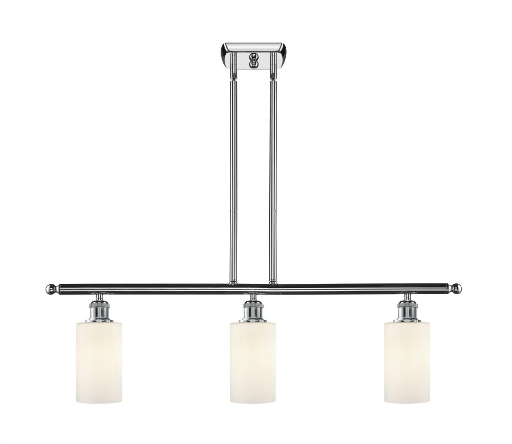 Clymer - 3 Light - 36 inch - Polished Chrome - Cord hung - Island Light