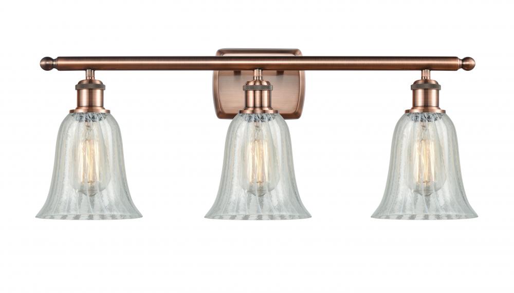 Hanover - 3 Light - 26 inch - Antique Copper - Bath Vanity Light