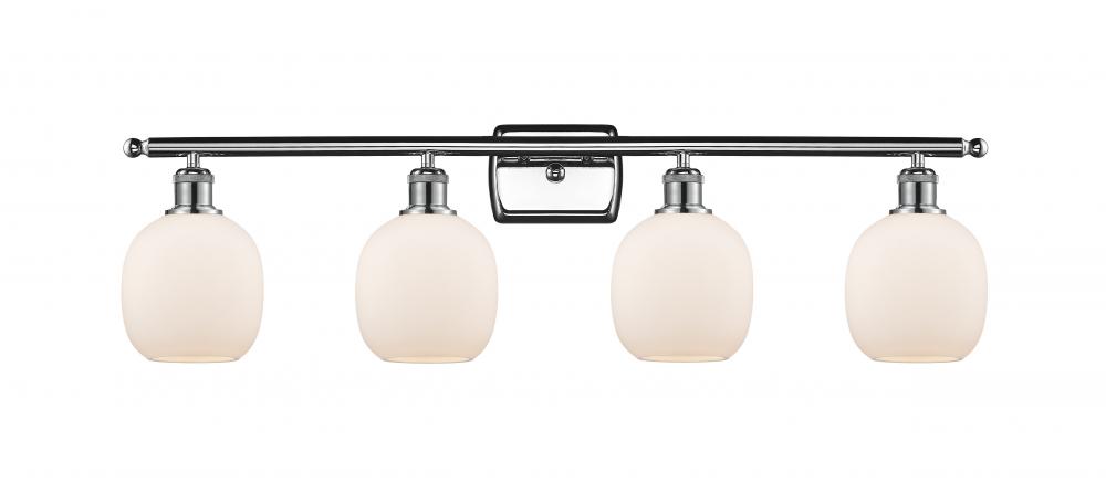 Belfast - 4 Light - 36 inch - Polished Chrome - Bath Vanity Light