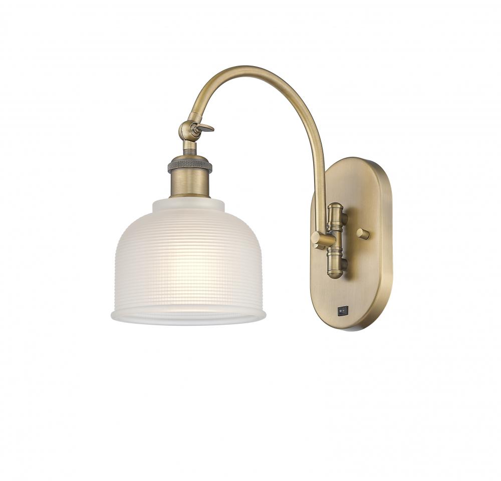 Dayton - 1 Light - 6 inch - Brushed Brass - Sconce