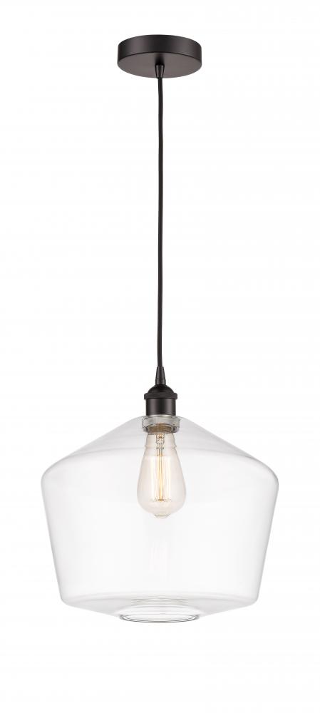 Cindyrella - 1 Light - 12 inch - Oil Rubbed Bronze - Cord hung - Mini Pendant