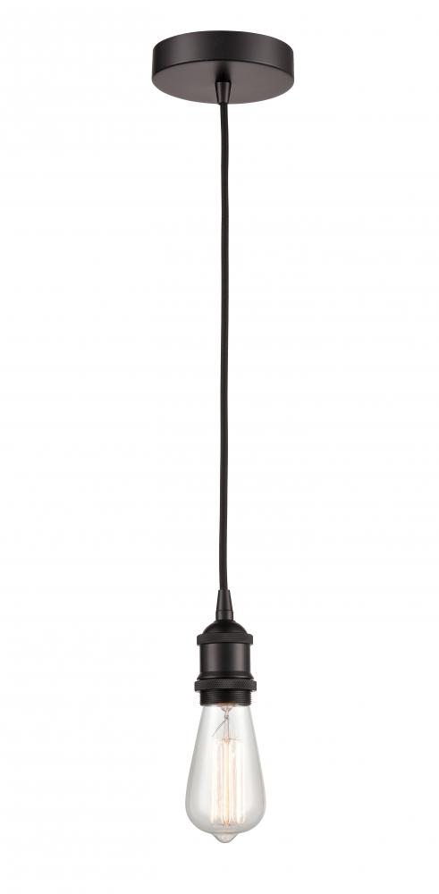 Edison - 1 Light - 2 inch - Oil Rubbed Bronze - Cord hung - Mini Pendant