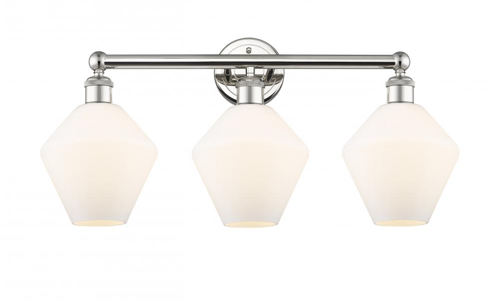 Cindyrella - 3 Light - 26 inch - Polished Nickel - Bath Vanity Light