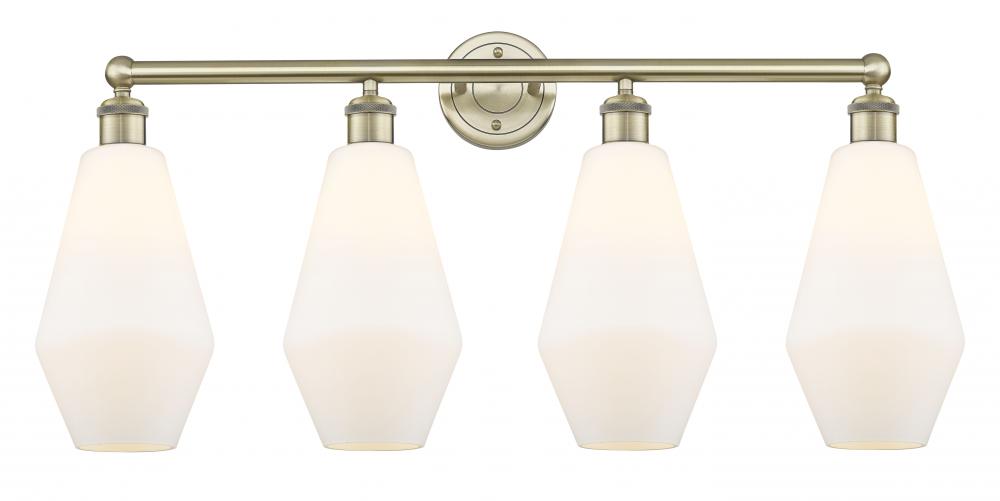 Cindyrella - 4 Light - 34 inch - Antique Brass - Bath Vanity Light