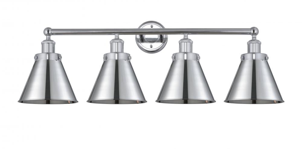 Appalachian - 4 Light - 35 inch - Polished Chrome - Bath Vanity Light