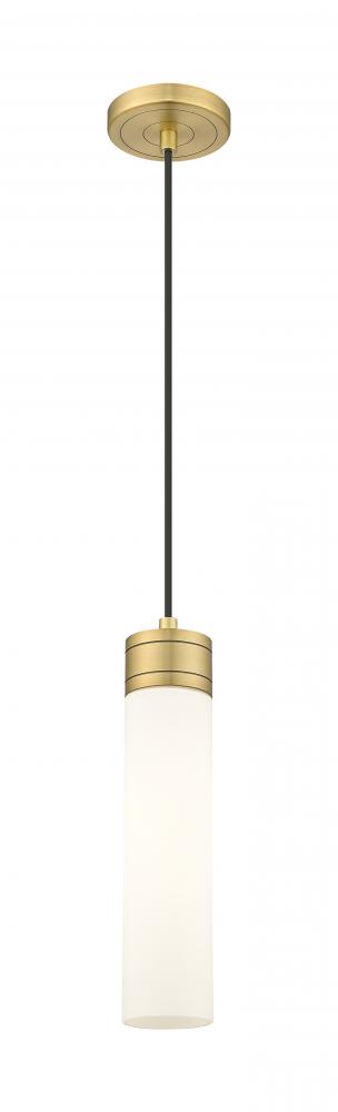 Boreas - 1 Light - 3 inch - Brushed Brass - Cord Hung - Mini Pendant