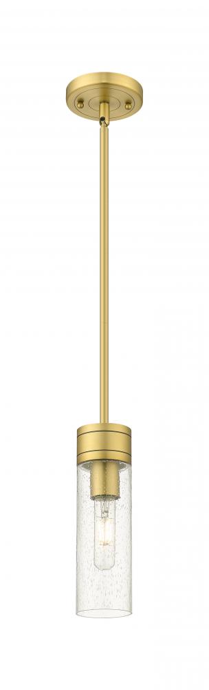 Boreas - 1 Light - 3 inch - Brushed Brass - Stem Hung - Mini Pendant