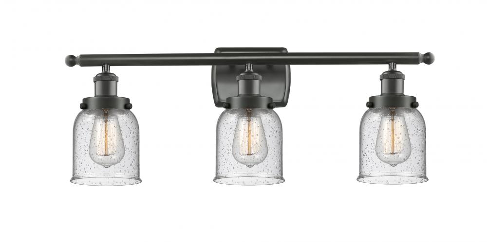 Bell - 3 Light - 26 inch - Oil Rubbed Bronze - Bath Vanity Light