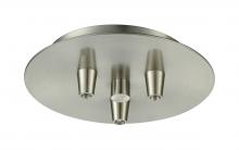 Innovations Lighting 103-SN - 3 Light Round Multi Port Canopy