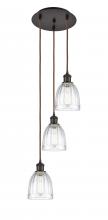 Innovations Lighting 113B-3P-OB-G442 - Brookfield - 3 Light - 12 inch - Oil Rubbed Bronze - Cord Hung - Multi Pendant