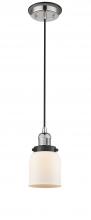 Innovations Lighting 201CBP-PNBK-G51 - Bell - 1 Light - 5 inch - Polished Nickel - Cord hung - Mini Pendant