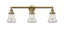 Innovations Lighting 205-BB-G192 - Bellmont - 3 Light - 30 inch - Brushed Brass - Bath Vanity Light