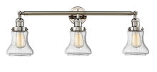 Innovations Lighting 205-PN-G194 - Bellmont - 3 Light - 30 inch - Polished Nickel - Bath Vanity Light