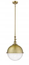 Innovations Lighting 206-BB-HFS-124-BB - Hampden - 1 Light - 13 inch - Brushed Brass - Stem Hung - Pendant