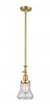 Innovations Lighting 206-SG-G194 - Bellmont - 1 Light - 6 inch - Satin Gold - Stem Hung - Mini Pendant