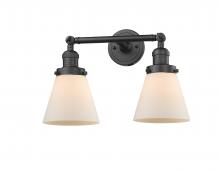 Innovations Lighting 208-OB-G61 - Cone - 2 Light - 16 inch - Oil Rubbed Bronze - Bath Vanity Light