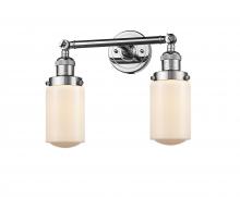 Innovations Lighting 208-PC-G311 - Dover - 2 Light - 14 inch - Polished Chrome - Bath Vanity Light