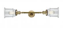 Innovations Lighting 208L-BB-G182 - Canton - 2 Light - 6 inch - Brushed Brass - Bath Vanity Light