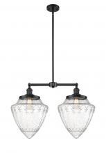 Innovations Lighting 209-BK-G664-12 - Bullet - 2 Light - 24 inch - Matte Black - Stem Hung - Island Light