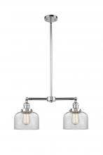 Innovations Lighting 209-PC-G72 - Bell - 2 Light - 21 inch - Polished Chrome - Stem Hung - Island Light