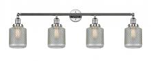 Innovations Lighting 215-PC-G262 - Stanton - 4 Light - 44 inch - Polished Chrome - Bath Vanity Light