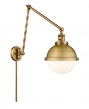 Innovations Lighting 238-BB-HFS-81-BB - Hampden - 1 Light - 9 inch - Brushed Brass - Swing Arm