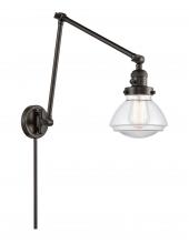 Innovations Lighting 238-OB-G322 - Olean - 1 Light - 9 inch - Oil Rubbed Bronze - Swing Arm