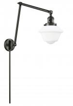 Innovations Lighting 238-OB-G531-LED - Oxford - 1 Light - 8 inch - Oil Rubbed Bronze - Swing Arm