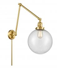 Innovations Lighting 238-SG-G204-10 - Beacon - 1 Light - 10 inch - Satin Gold - Swing Arm