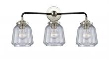 Innovations Lighting 284-3W-BPN-G142 - Chatham - 3 Light - 24 inch - Black Polished Nickel - Bath Vanity Light