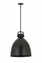 Innovations Lighting 410-1SL-BK-M412-18BK - Newton Sphere - 1 Light - 18 inch - Matte Black - Pendant