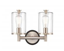 Innovations Lighting 418-2W-BSN-G4182 - Marlowe - 2 Light - 14 inch - Black Satin Nickel - Bath Vanity Light