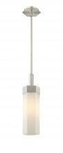 Innovations Lighting 427-1S-SN-G427-14WH - Claverack - 1 Light - 6 inch - Satin Nickel - Pendant