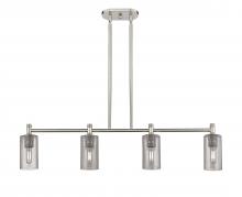 Innovations Lighting 434-4I-PN-G434-7SM - Crown Point - 4 Light - 44 inch - Polished Nickel - Island Light