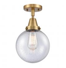 Innovations Lighting 447-1C-BB-G204-8 - Beacon - 1 Light - 8 inch - Brushed Brass - Flush Mount