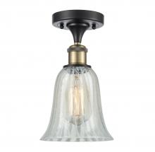 Innovations Lighting 516-1C-BAB-G2811 - Hanover - 1 Light - 6 inch - Black Antique Brass - Semi-Flush Mount