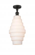 Innovations Lighting 516-1C-OB-G671-8 - Cascade - 1 Light - 8 inch - Oil Rubbed Bronze - Semi-Flush Mount