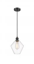 Innovations Lighting 516-1P-BK-G652-8 - Cindyrella - 1 Light - 8 inch - Matte Black - Cord hung - Mini Pendant