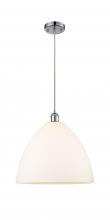 Innovations Lighting 516-1P-PC-GBD-161 - Bristol - 1 Light - 16 inch - Polished Chrome - Cord hung - Pendant