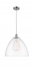 Innovations Lighting 516-1P-PC-GBD-162 - Bristol - 1 Light - 16 inch - Polished Chrome - Cord hung - Pendant