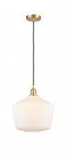 Innovations Lighting 516-1P-SG-G651-12 - Cindyrella - 1 Light - 12 inch - Satin Gold - Cord hung - Mini Pendant