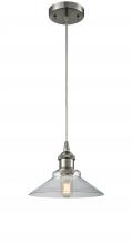 Innovations Lighting 516-1P-SN-G132 - Orwell - 1 Light - 8 inch - Brushed Satin Nickel - Cord hung - Mini Pendant