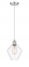 Innovations Lighting 516-1P-SN-G652-8 - Cindyrella - 1 Light - 8 inch - Brushed Satin Nickel - Cord hung - Mini Pendant