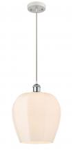 Innovations Lighting 516-1P-WPC-G461-12 - Norfolk - 1 Light - 12 inch - White Polished Chrome - Cord hung - Mini Pendant