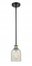 Innovations Lighting 516-1S-BAB-G2511 - Caledonia - 1 Light - 5 inch - Black Antique Brass - Mini Pendant