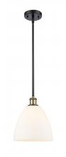 Innovations Lighting 516-1S-BAB-GBD-91 - Bristol - 1 Light - 9 inch - Black Antique Brass - Mini Pendant